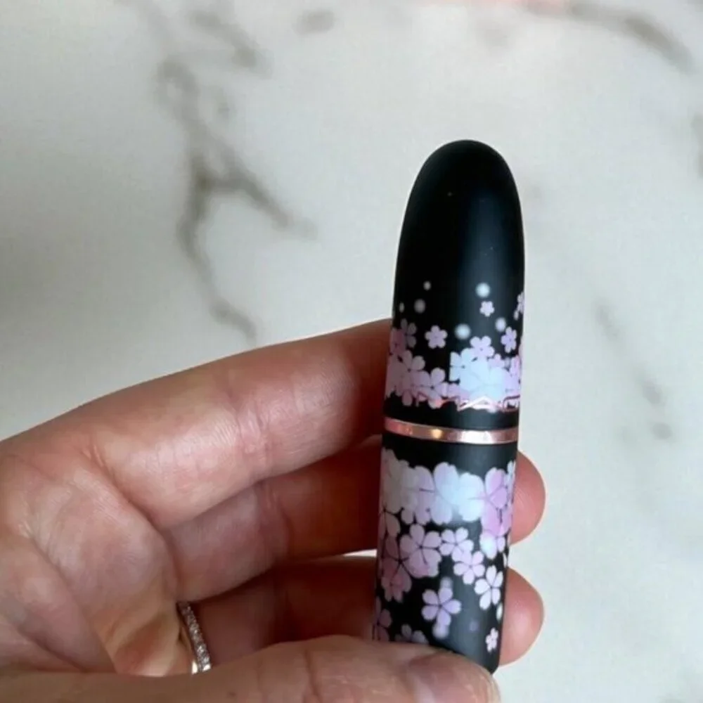 MAC Cosmetics NEW Black Cherry Matte Lipstick BLOOMBOX LIMITED EDITION